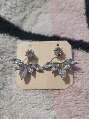 Earjacket Diamond Earrings